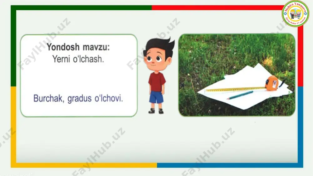 4_sinf_matematika_130_dars_burchakni_transports_bilan_o'lchash - Page 5