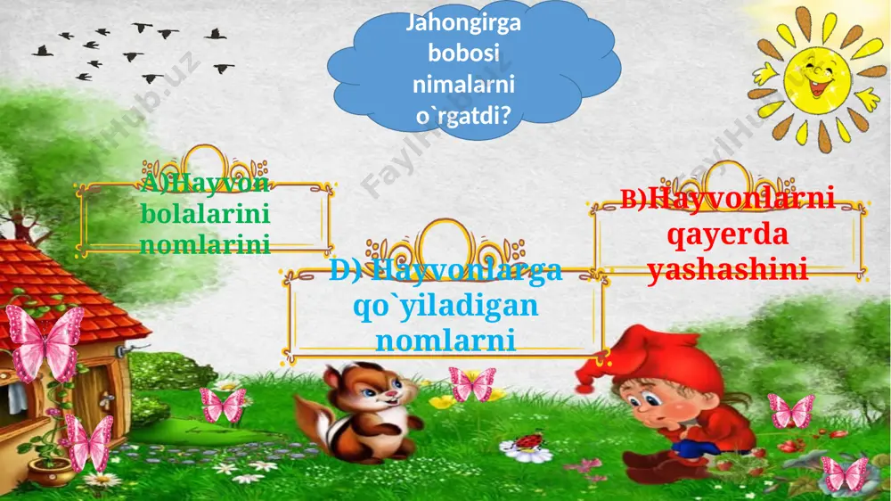 2-sinf.ona tili va o`qish savodxonligi.9-dars.quvnoq ferma - Page 5