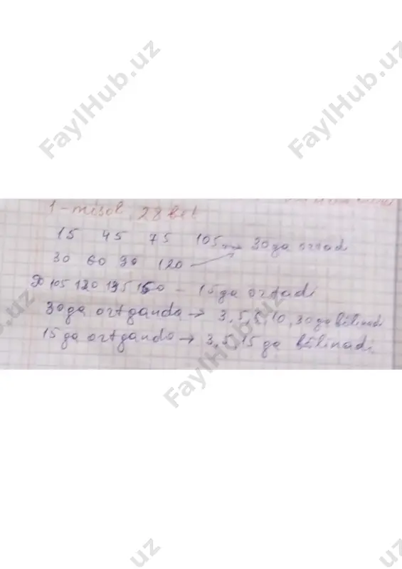 9- dars 4- sinf matematika - Page 5