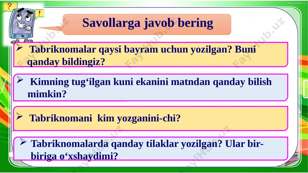 2-sinf.ona tili. 27-dars - Page 5