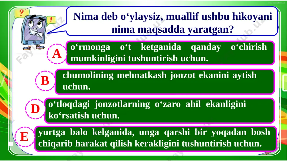 2-sinf.ona tili. 4-dars - Page 5