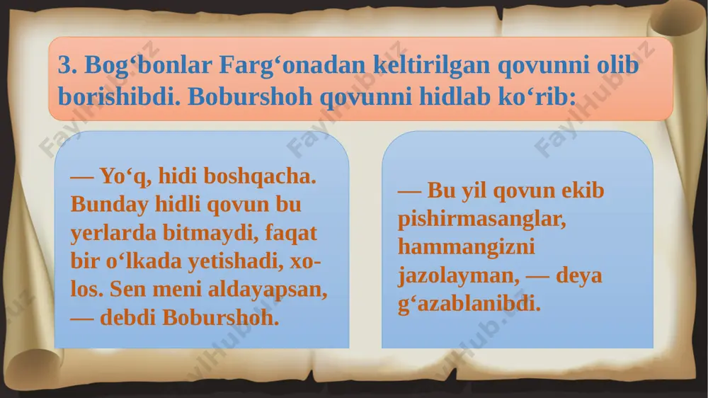 bo 'lim yuzasidan savol va topshiriqar - Page 5