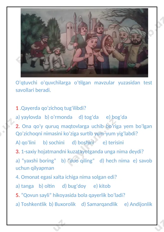 ochiq dars o'qish - Page 5