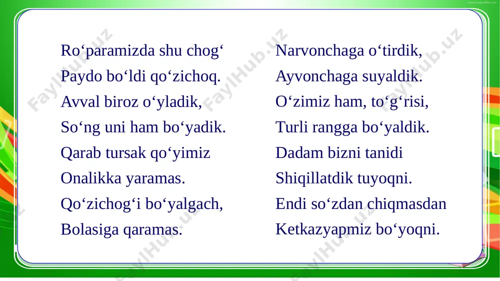 2-sinf.ona tili. 194-dars - Page 5
