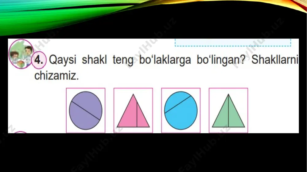 butunning bo`laklari 1-soat - Page 5