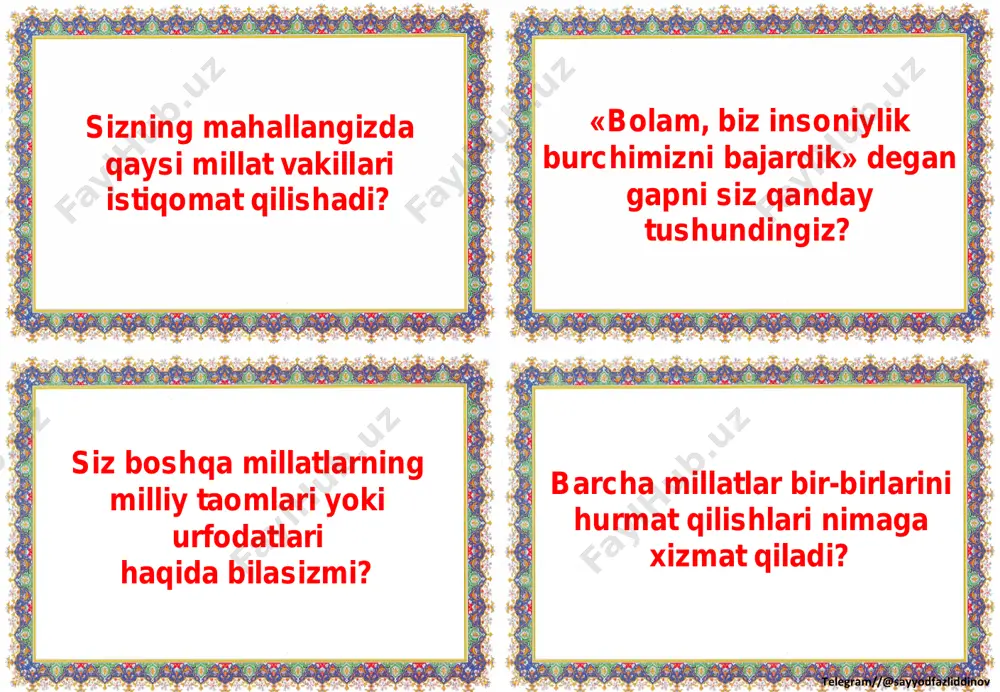 4_sinf_tarbiya_fanidan_tarqatmalar_yillik_2022_2023_o'quv_yili - Page 5
