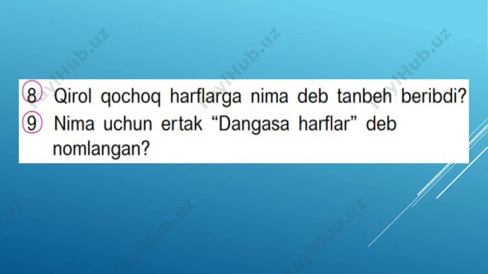 yozuvni kim ixtiro qilgan. 3-soat. - Page 5