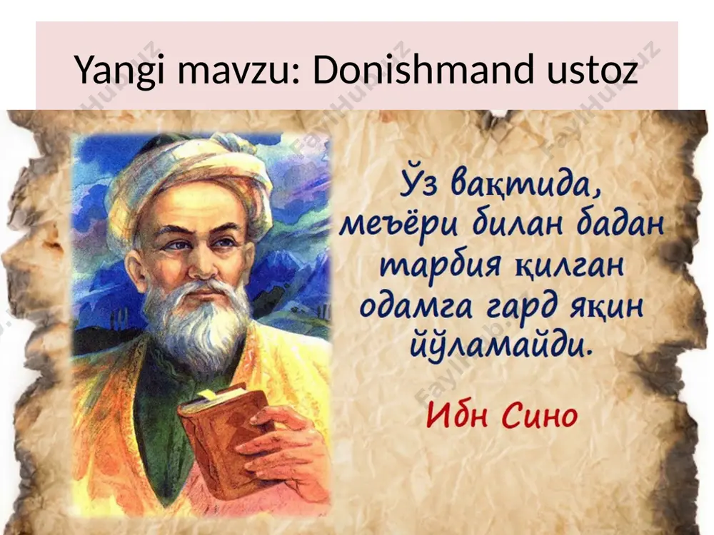 donishmand ustoz - Page 5