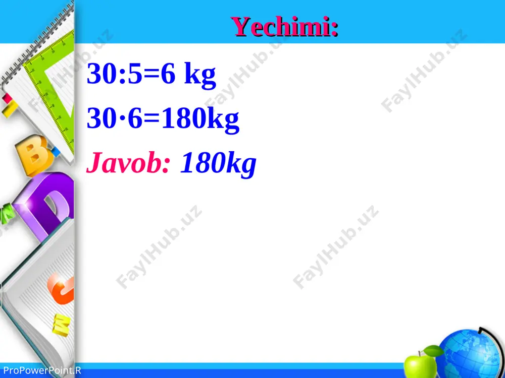 yuldasheva shahrixon, 37-maktab, matematika 4-sinf - Page 5