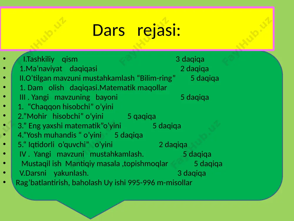 [@pedagoglar_uz] 2-sinf matematika - Page 5