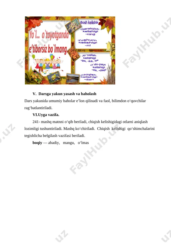 chiqish kelishigi 2019 4-sinf - Page 5