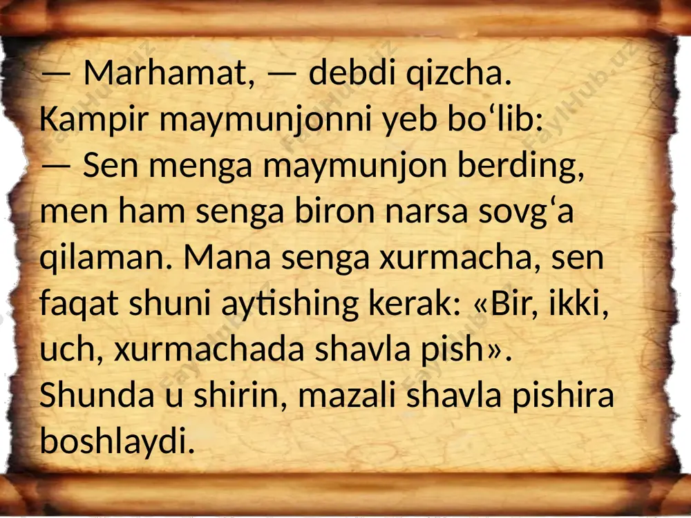 bir xurmacha shavla - Page 5