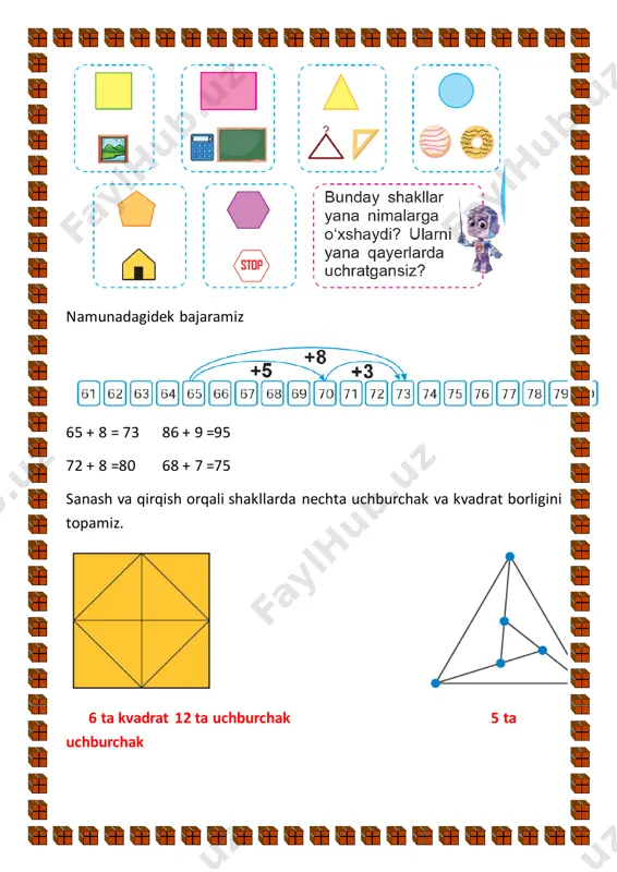 2 sinf 2 chorak matem - Page 5
