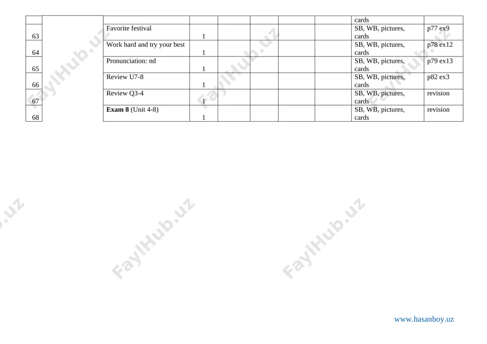 4-sinf ingliz tili ish reja yangi - Page 5