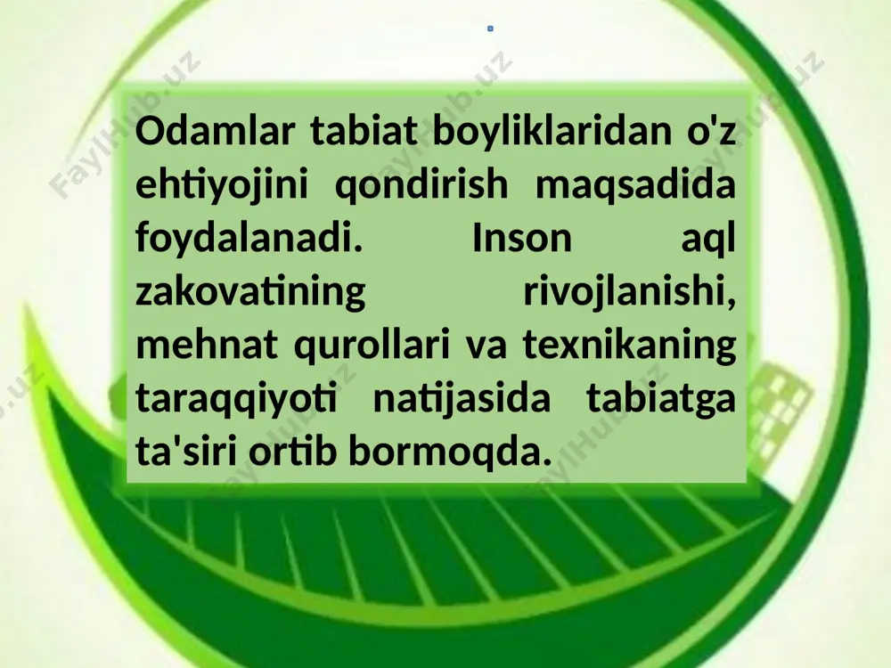 o'zbekiston tabiatini muhofaza qilish - Page 5