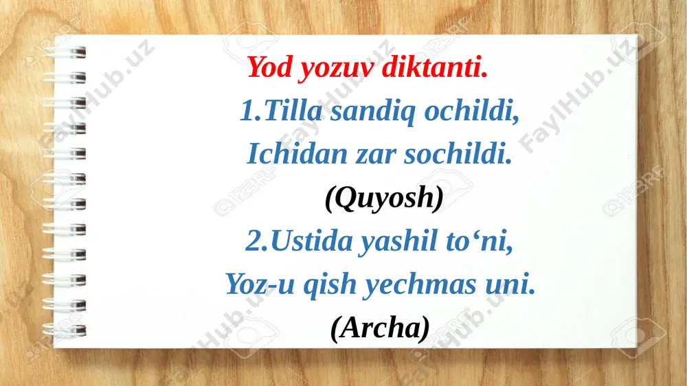ona tili 4-sinf olimova munosibxon 32-maktab - Page 5