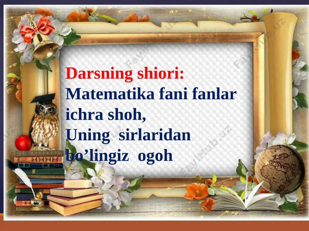 4 sinf matem tengsizliklar slayd - Page 5