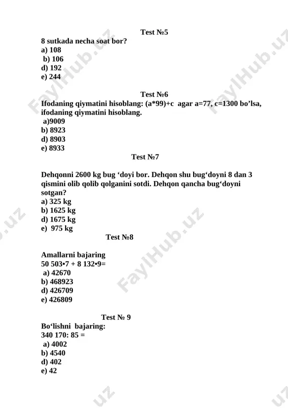 matematika test 25.12.2020 - Page 5