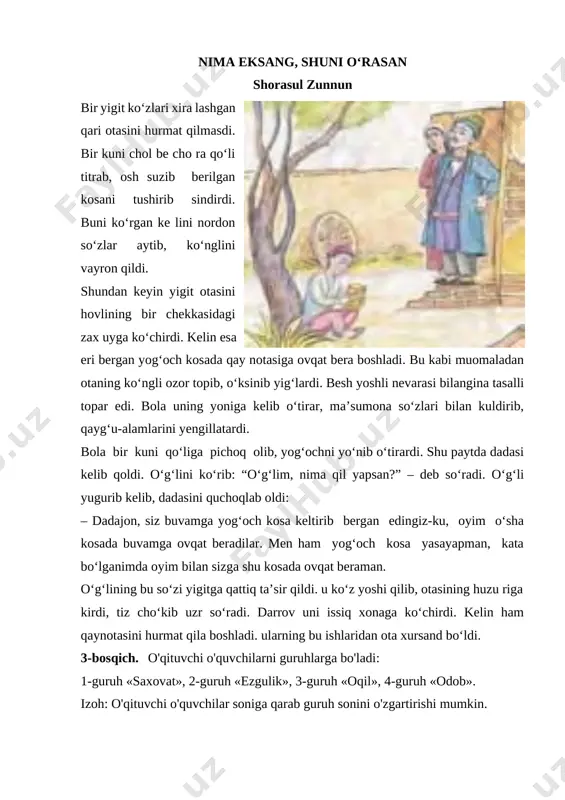 nima eksang, shuni o‘rasan - Page 5