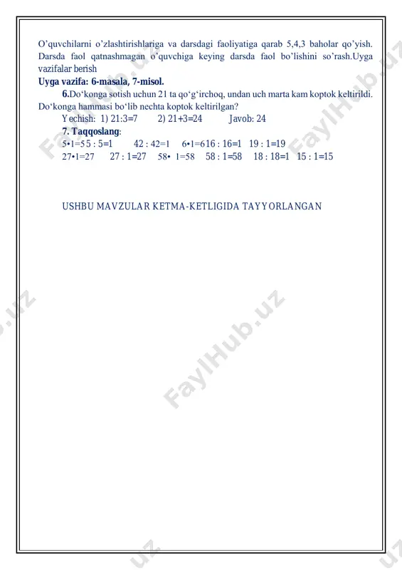 pechat 2-sinf matematika 3-chorak - Page 5