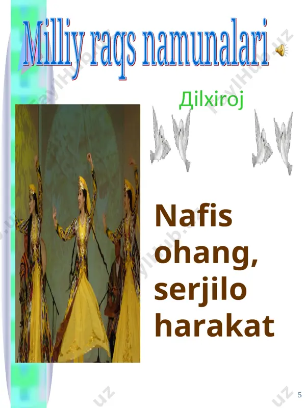 xalq raqslari slayd - Page 5