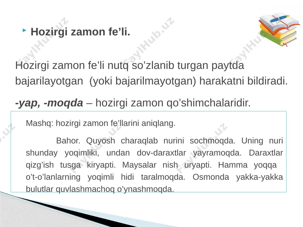 fe’l so’z turkumi z.ro'ziyeva - Page 5
