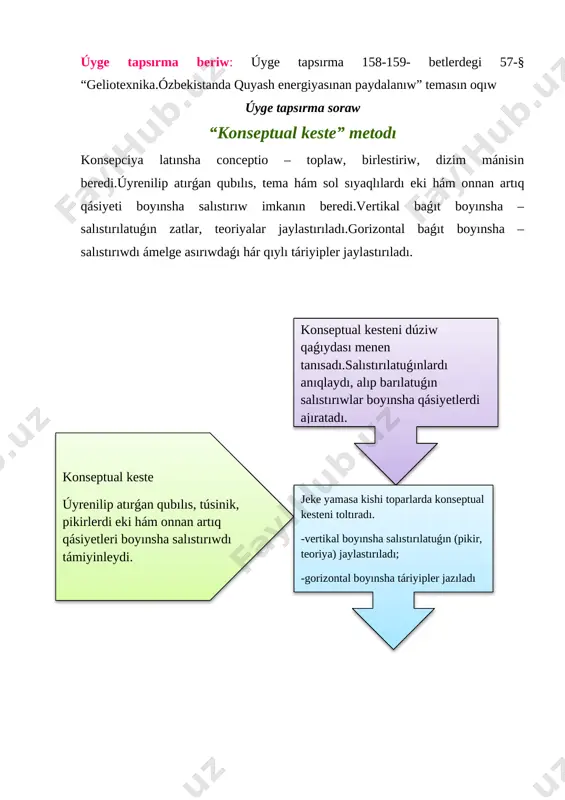 r lupa [image: ] mikroskop [image: ] fotoapparat [image: ] a) [image: ] b) [image: ] c) [image: ] a) [image: ] c) [image: ] b) [image: ] taza temanı bekkemlew “klaster” metodımiywe keptirgish, pille jibitiwshi u.o.oripov s.a.azimov geliotexnika labaratoriyası geliotexnikanıń tiykarǵı wazıypaları geliotexnika mektebi puw hám muz 1976-jıl s.a.azimov geliotexnika quyash qurılmaları paraboloid qurılma quyash energiyası “fizika-quyash” ilimiy islep shıǵarıw birlespesi quyash pechi abu ali ibn sina suw nasoslar, medicina, teplica, keptirgish medicina, energetika, neft hám gaz,jeńil sanaat “danıshnama” image2.jpeg image3.png image4.jpeg image5.jpeg image6.jpeg image7.jpeg image8.jpeg image9.jpeg image10.jpeg image11.jpeg image12.jpeg image13.jpeg image14.png image15.png image16.png image17.jpeg image18.png image19.png image20.png image21.png image1.jpg
