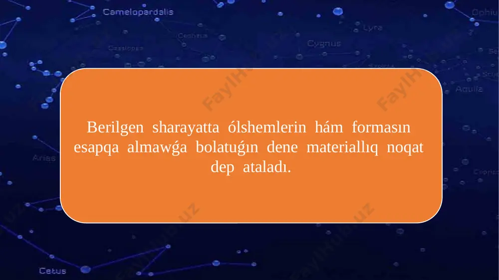 kinematikaníń tiykarǵí túsinikleri 7 klass - Page 5