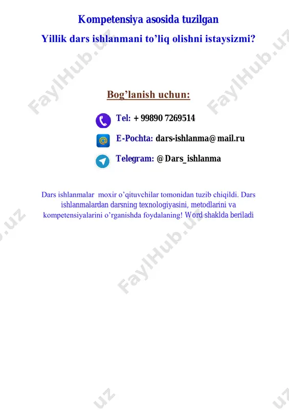 9 nemis tili yillik konspekt kompetensiyaviy - Page 5