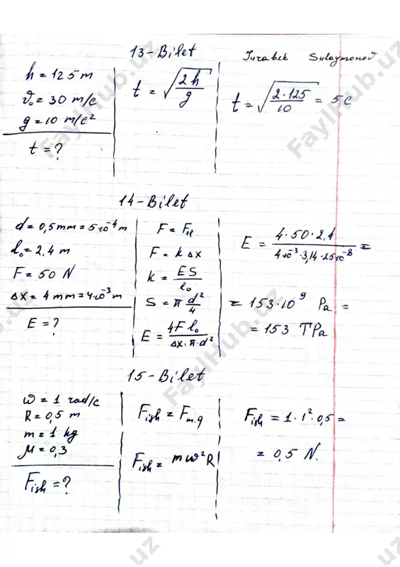 11-sinf imtihon masalalari yechimi 2021 - Page 5