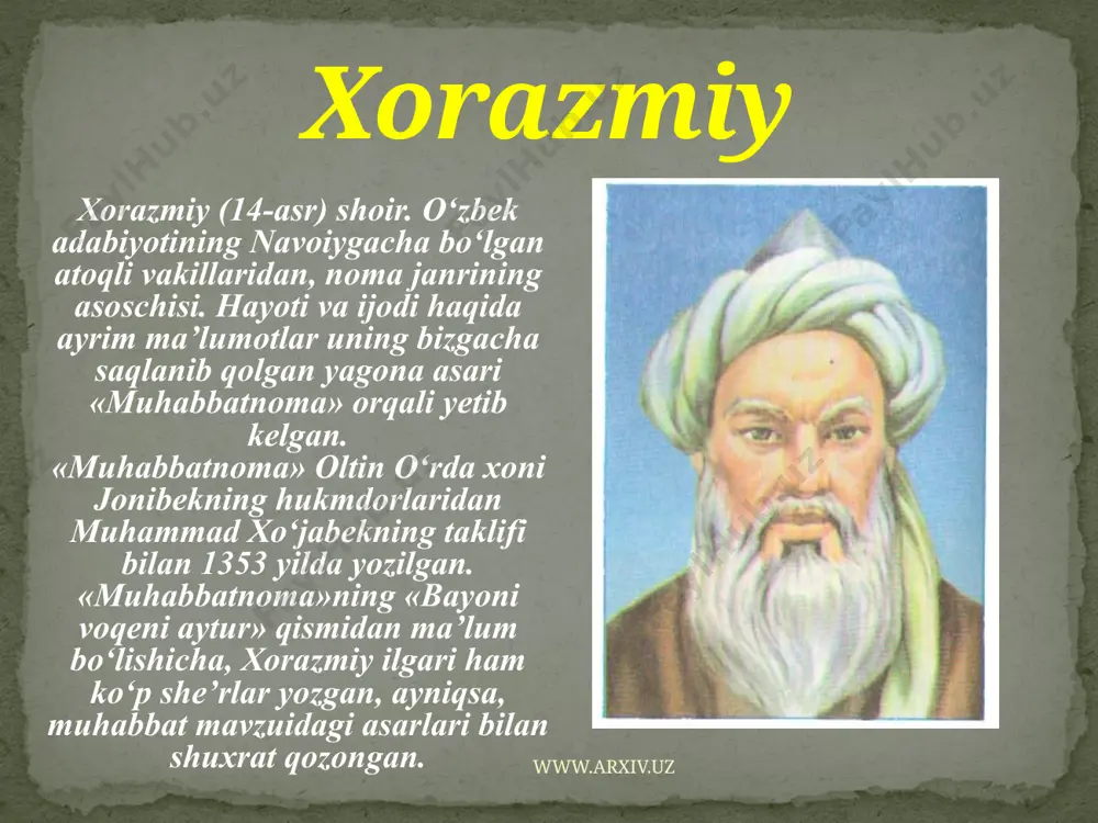 o’rta osiyo allomalari va ularning ilmiy me’rosi - Page 5