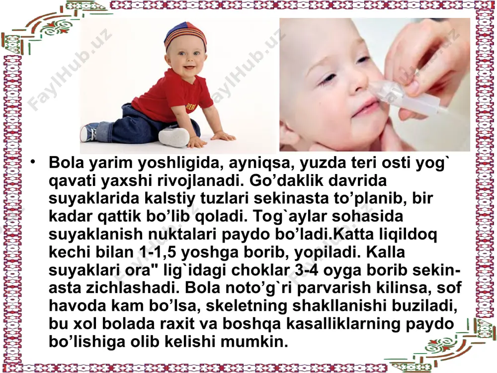 go‘daklikdagi psixologik rivojlanish asoslari va xususiyatlari - Page 5