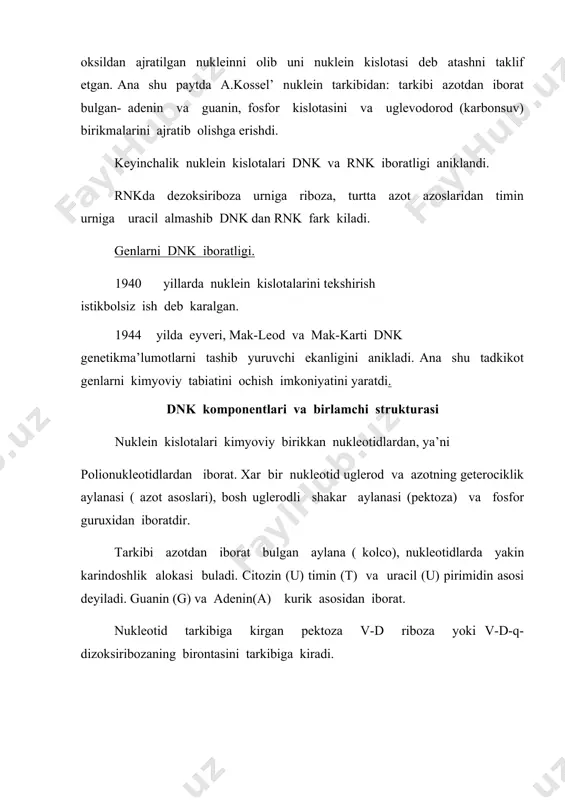 uzgarishi natijasida sodir buladi. rekombinaciya umumiy va maxsus buladi. umumiy rekombinaciya barcha tipdagi tirik organizmlarga xosdir. gomologik rekombinaciyada bir-biriga yakin nukleotidlarni rekombinaciyasi sodir buladi. klassik rekombinaciyada meyoz bulinishda xromosomalarni gomologik kismlarini almashinuvi. xar xil organizmlardarekombinaciyaga olib keladigan vokialar ketma-ketligi xar xil bulishi mumkin, birok, umumiy rekombinaciyani butun natijasi doimo bir xil buladi: 1.ikki gomologik kushalok zanjir ajraladi, bitta gomologik katorning oxiri, ikkinchisini boshi bilan tutashadi, natijada dnk ikkita zanjiri uzaroalokador uchastkasi bilan birlashgan buladi. 2. nuktalar almashinuvi dnk gomologik molekulasining xar kanday kismida bulishi mumkin. 3. dnk ikkita molekulasini almashinuv nuktasi zinapoyali bulib tutashgan buladi, ana shu zinaning uzunligi birnecha ming juft asosdan iborat bulishi mumkin. 4.bitta nukleotidda almashinuv nuktasi yukolmaydi, kushilmaydi va boshka nukleotidlarga aylanmaydi, yoki genlar ichida gomologik rekombinaciyaga olib kelmaydi, xamda mutaciya xisobiga aktivlik yukolmaydi. rekombinaciya fermentlar vositasida buladi. xujayra rekombinaciyasi bevosita bajaradigan funkciyasidan tashkari organizmning evolyuciyasi muxim rol’ uynaydi. eukariotlarda rekombinaciyani ta’minlashda bosh vazifani jinsiy kupayish …