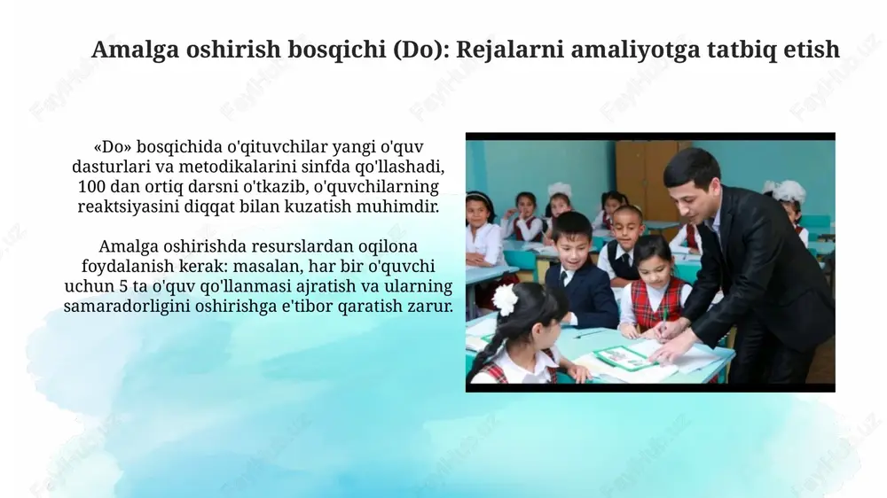 deming sikli va ta'lim sifatini oshirish - Page 6
