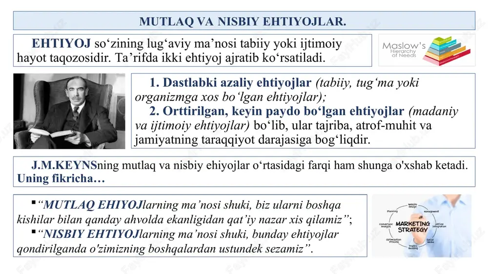 riantlarni baholash; xarid qilish to‘g‘risida qaror qabul qilish; xarid qilingan buyumga munosabat. tovarni xarid qilish va undan keyingi xaridorlik atvori bosqichlari sanoat xaridori xarid jarayoniga ta’sir etuvchi omillar sanoat xaridori “xarid markazi” tarkibi sanoat xaridorining umumiy ehtiyoji beshta ahamiyatli omillar asosida ifodalanishi mumkin: texnika. tovami o‘z funksiyasiga mos kelishi: tovar sifati va ushbu sifatning barqorligi. moliya. narx bo‘yicha raqobatbardoshlik, transport xarajatlari, o‘rnatish va xizmat ko‘rsatish xarajatlari, toiov shartlari, yetkazib berishni ishonchliligi va h. k. ko‘maklashish. sotuvdan keyingi xizmat, o‘rnatish va ishlatishga yordam ko‘rsatish, texnik yordam ko‘rsatish, xizmat qilish va h. k. axborot. kommunikatsiya, malakali savdo xodimi, yangi tovarlarga kirish ustuvorligi, o‘matish, biznes-razvedka va h. k. ijtimoiy psixologiya. yaqin insoniy o‘zaro munosabatlar, tashkiliy shaklning mos kelishi, savdo markasining yoki kompaniyaning obro‘-e’tibori va h. k. e ’ t i b o r i n g i z u c h u n r a h m a t ! ! !