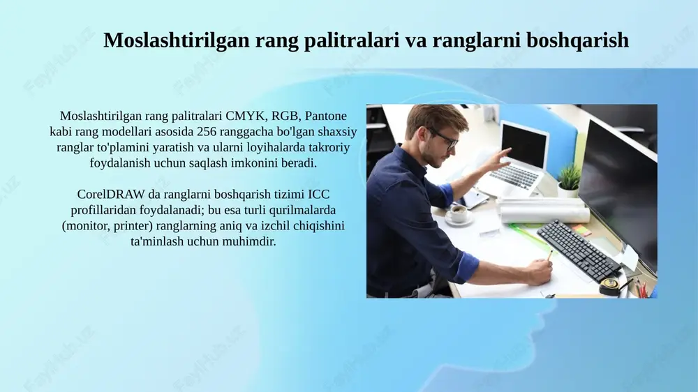 coreldraw dasturi bilan ishlashning qo'shimcha imkoniyatlari - Page 6