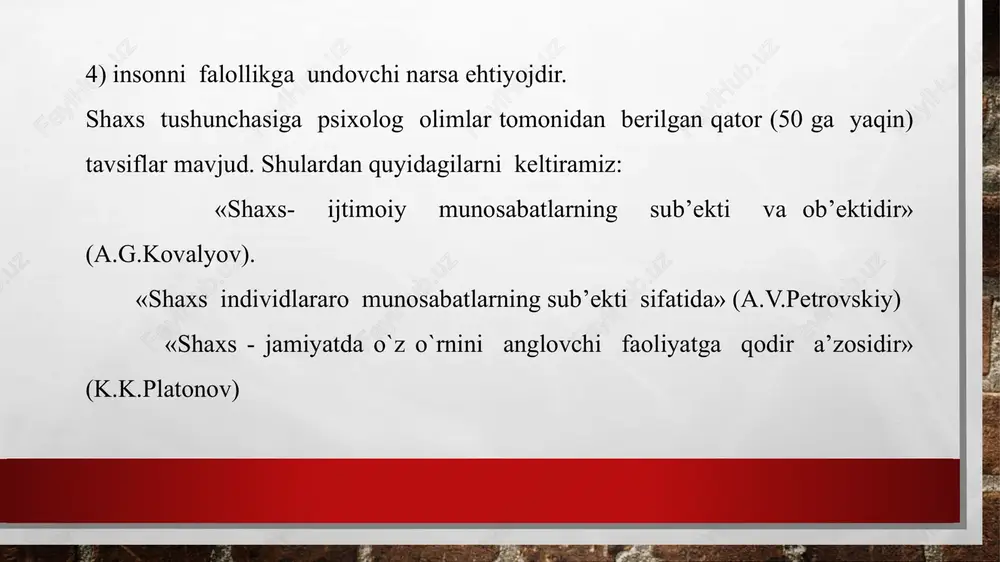 shaxs psixologiyasi - Page 6