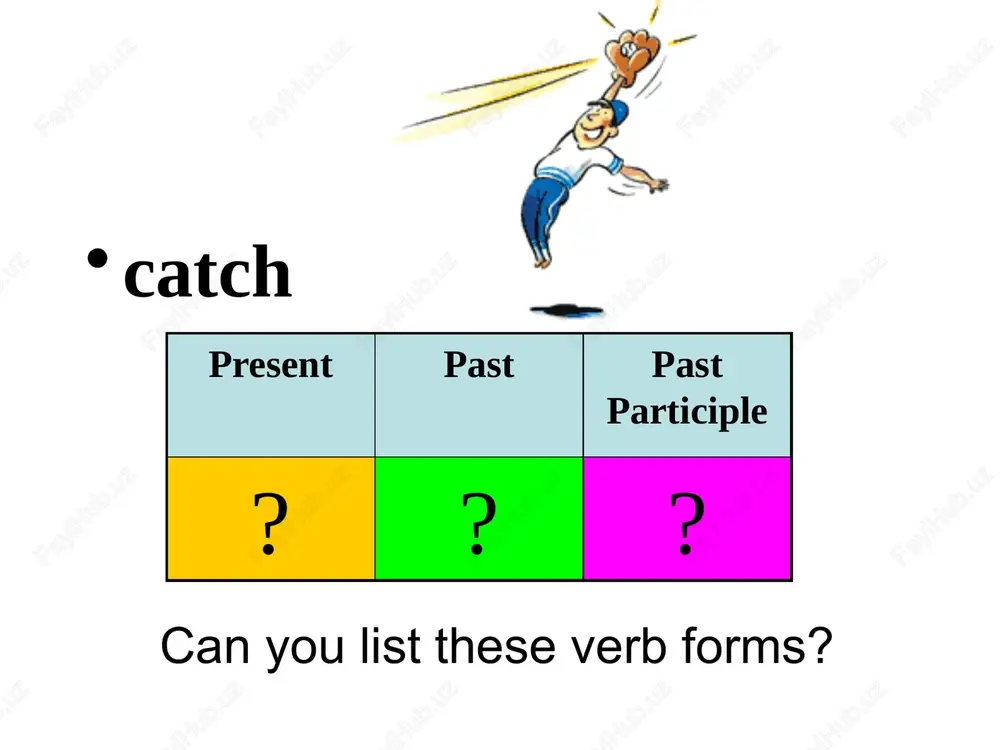 irregular verbs - Page 6