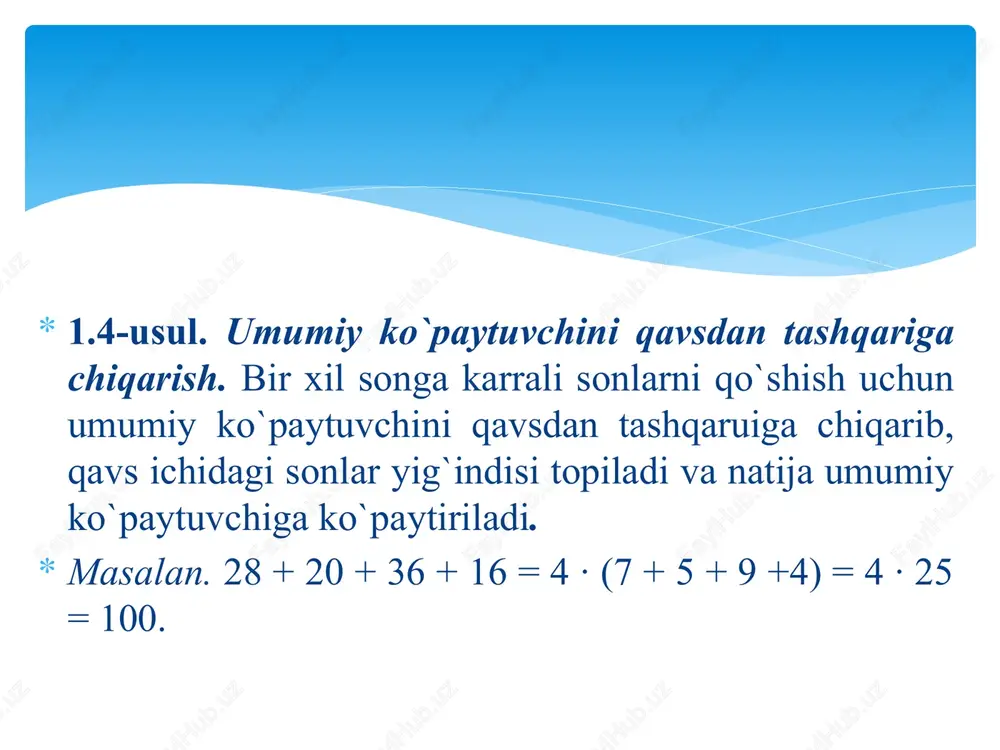 boshlang`ich matematika kursi nazariyasi - Page 6