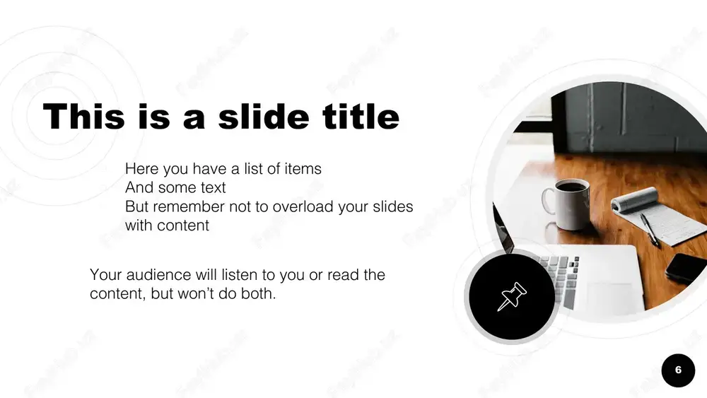 presentation design - Page 6