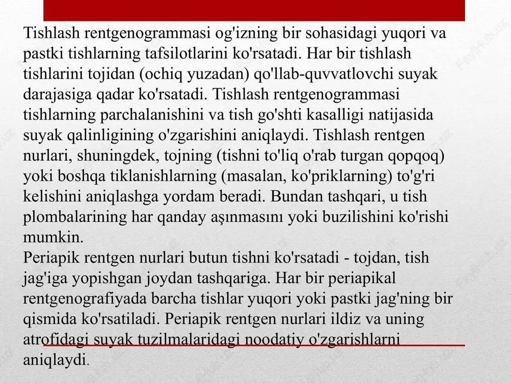 ichik va vazni engil. 4. bu ajoyib tasvir sifati, ko'chma saqlash, ko'proq joyni tejashga ega. 5. yuqori chastotali va shahar xalqaro quvvat manbaidan foydalanadi. 6. kompyuterning markaziy platasiga o'rnatilgan barcha komponentlar jamlangan. shok, o'rnatish, elektron quvurlar, ularning barchasi izolyatsiya vakuum, muhrlangan stereotip himoyasi. 7. kattalar va bolalar uchun turli ta'sir qilish vaqtlari oldindan o'rnatilgan. 8. batareya bardoshli, to'liq zaryadlangandan keyin 2 yuzga yaqin tasvirni olishi mumkin. image2.png image3.png image4.png image5.png image6.png image7.png image8.png image9.png image10.png image11.png image12.png image13.png image14.png /docprops/thumbnail.jpeg