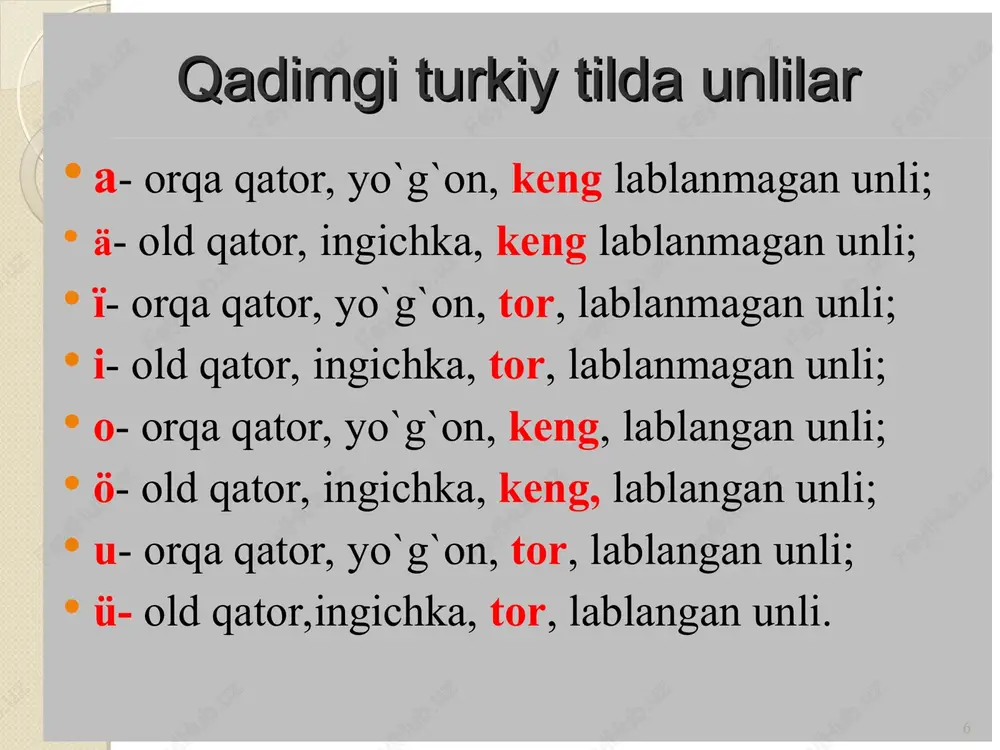 qadimgi turkiy til - Page 6