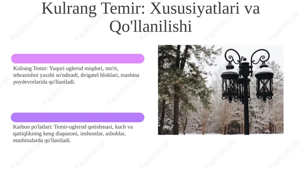 temir va uning qotishmalari - Page 6