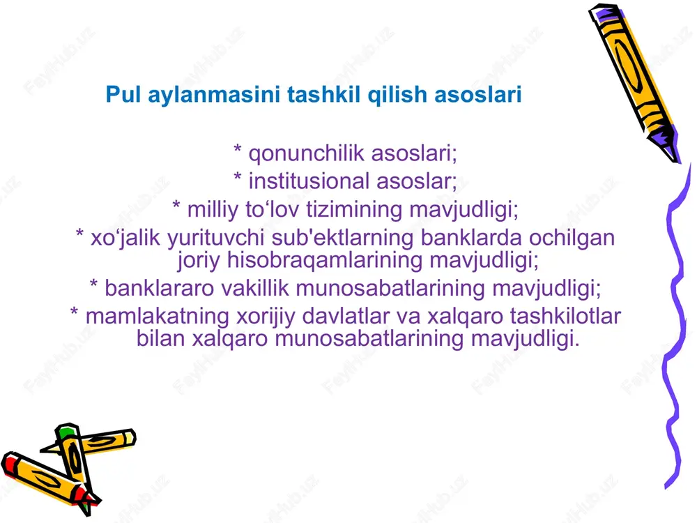 pul aylanmasi va uning tarkibi - Page 6