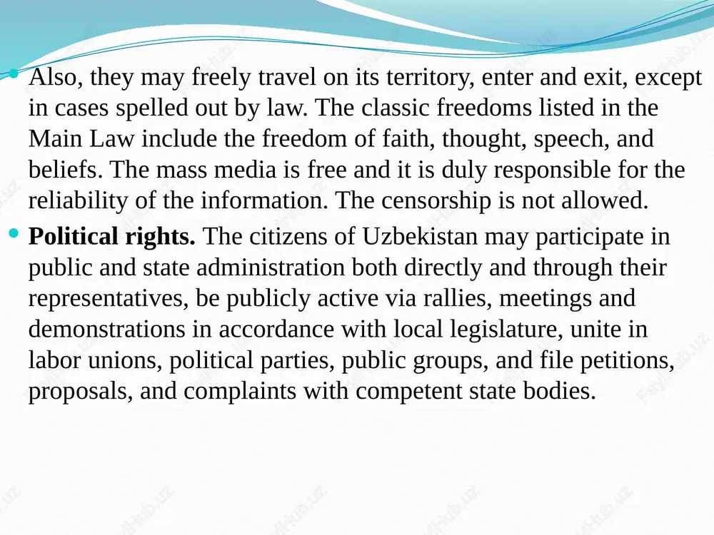 constitution of uzbekistan - Page 6