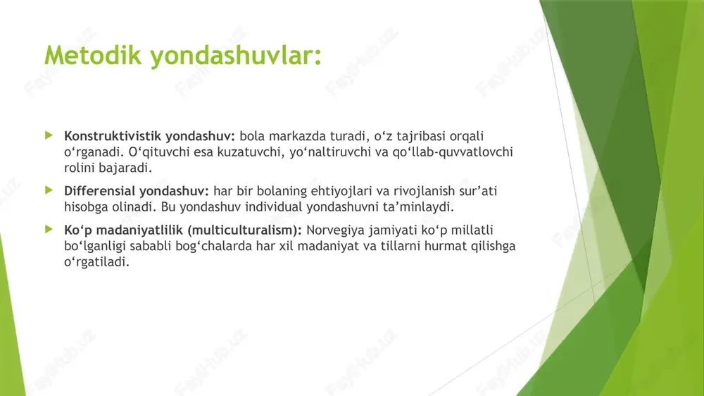 norvegiyada maktabgacha ta'lim tizimi - Page 6