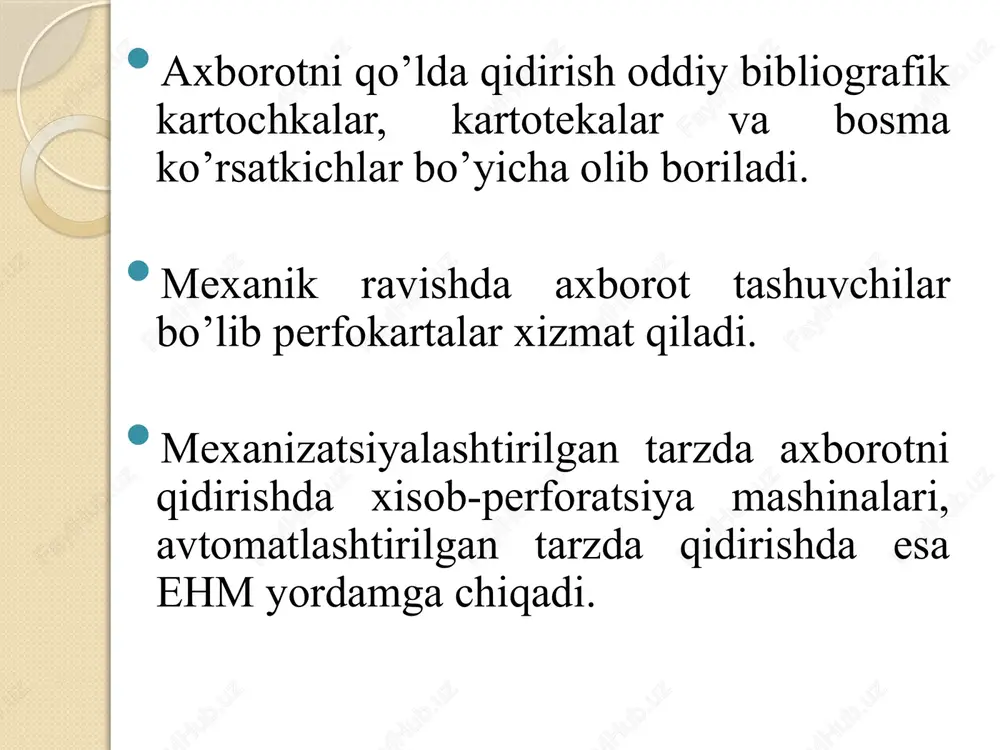 manbalar va adabiyotlar bilan ishlash - Page 7