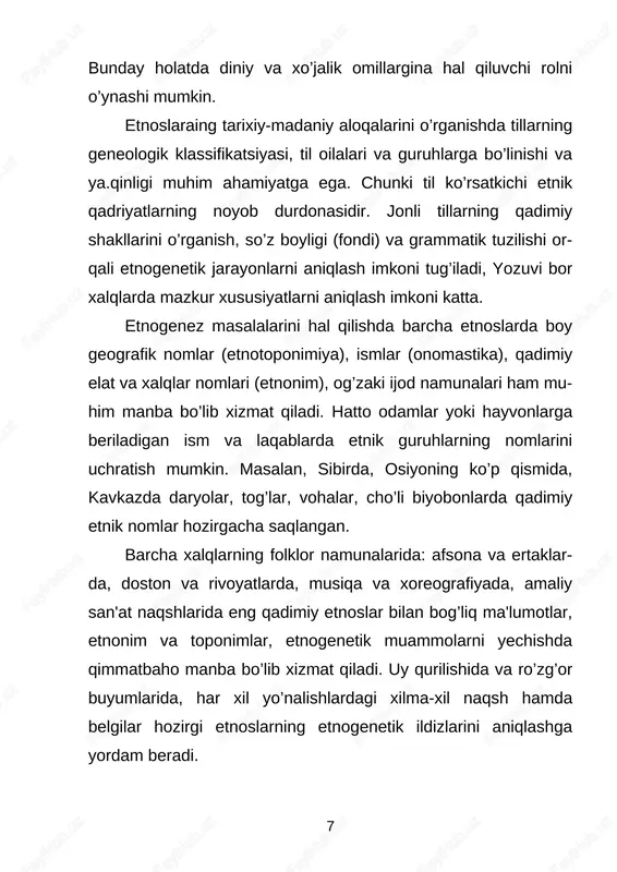 urug’ odamlari) deb atagan qismlari qo’shni xalqlar tarixida muhim rol o’ynagan. daryo qirg’oqlarida yashov-chi «oriylar» dehqonchilik, tosh, mis va jez qurollar ishlab chiqarish bilan shug’ullangan bo’lsa, ko’chmanchi «oriylar» chorvachilik bilan shug’ ullanganlar. eramizdan avvalgi ii ming yillik oxirlarida jez (bronza) davrida fanda skif-sarmat, sak-massaget nomi bilan mashhur mazkur ko’chmanchi va yarim o’troq hind-eron qabilalarining bir qismi qozog’istonga, markaziy osiyoning shimoliy qismiga joylashib, o’ziga xos yuksak madaniyat yaratganlar. 11 so’g’diyona, keyinchalik ko’hna xorazm, marg’iyona va baqtriyada yashovchi o’troq, deh- qonchilik bilan shug’ullanuvchi, qadimiy tillarda gapiruvchi xalqlar bilan yaqin aloqada bo’lgan sak-massagetlar butun yaqin va markaziy sharqni larzaga keltirib turgan. gerodot va boshqa ko’pgina qadimgi yunon mualliflari ta'riflagan, buyuk firdavsiyning o’lmas «shohnoma»sida, jahon madaniyatining ajoyib durdonalaridan biri «roland haqida qo'shiq» nomli fransuz eposida tilga olingan «u dashtu biyobon ossiana yurtining xudoga ishonmagan qabilasi» asrlar davomida mashriqdan mag’-ribgacha qo’shni davlatlarga o’z ta'sirini o’tkazib kelgan. o’sha davrdagi skif-sarmat va sak-massaget qabilalari temirdan har xil …