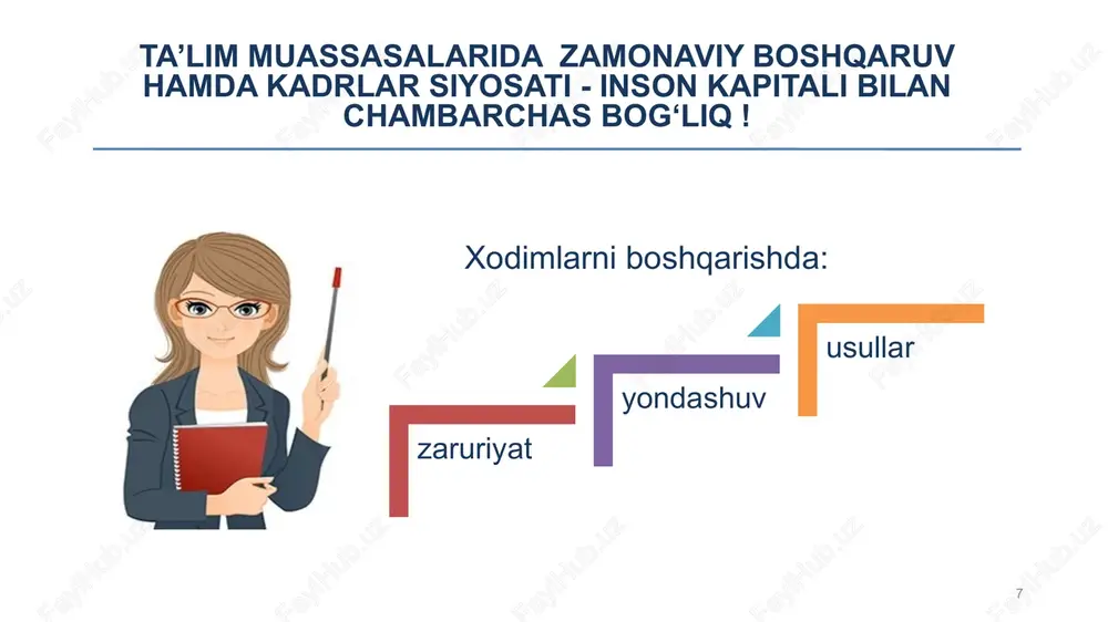 personalboshqarish masalalari - Page 7