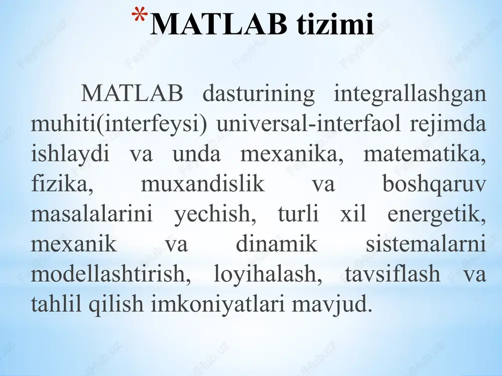 matematik modellashtirish, sonli tahvil usullarini tizimlarda amalga oshirish - Page 7